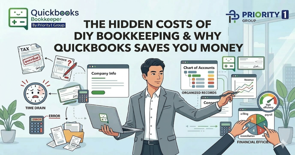 The Hidden Costs of DIY Bookkeeping and Why QuickBooks Saves You Money 5 The Hidden Costs of DIY Bookkeeping and Why QuickBooks Saves You Money